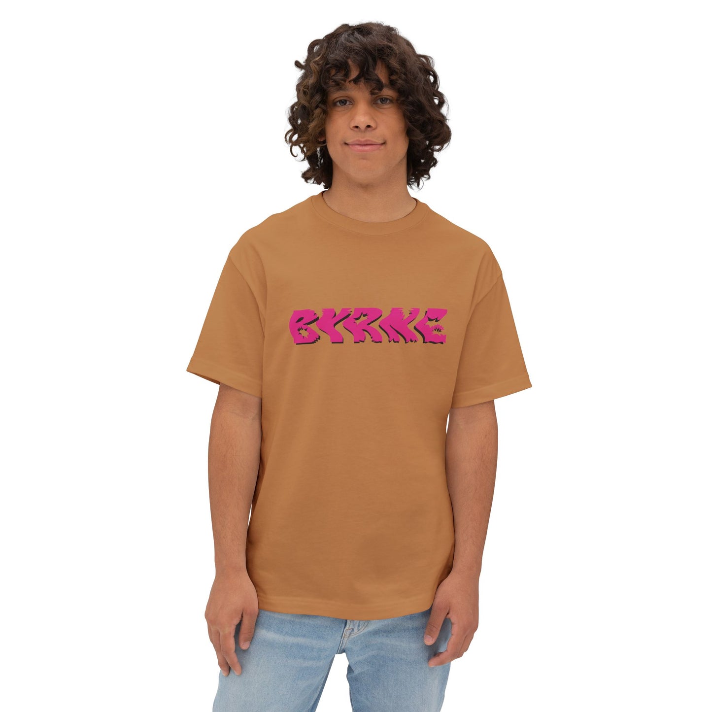 Pink BYRNE South Africa 2025 - Unisex Oversized Boxy Tee