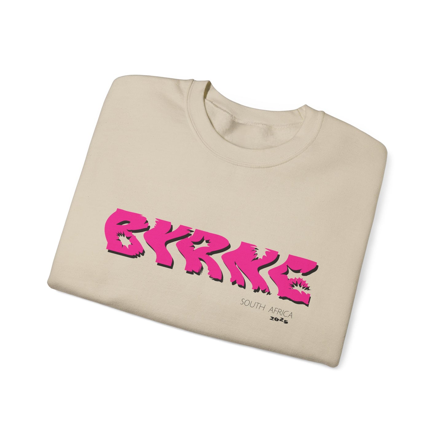 BYRNE PINK South Africa 2025 - Unisex Crewneck Sweatshirt