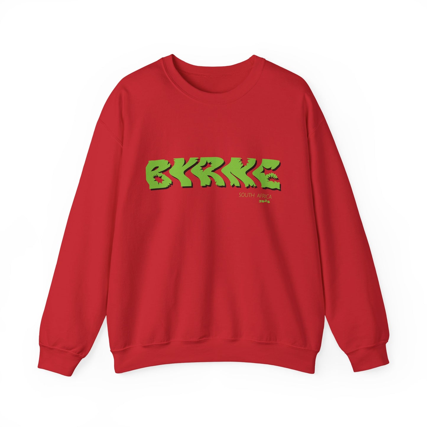 Green BYRNE South Africa 2025 - Unisex Crewneck Sweatshirt