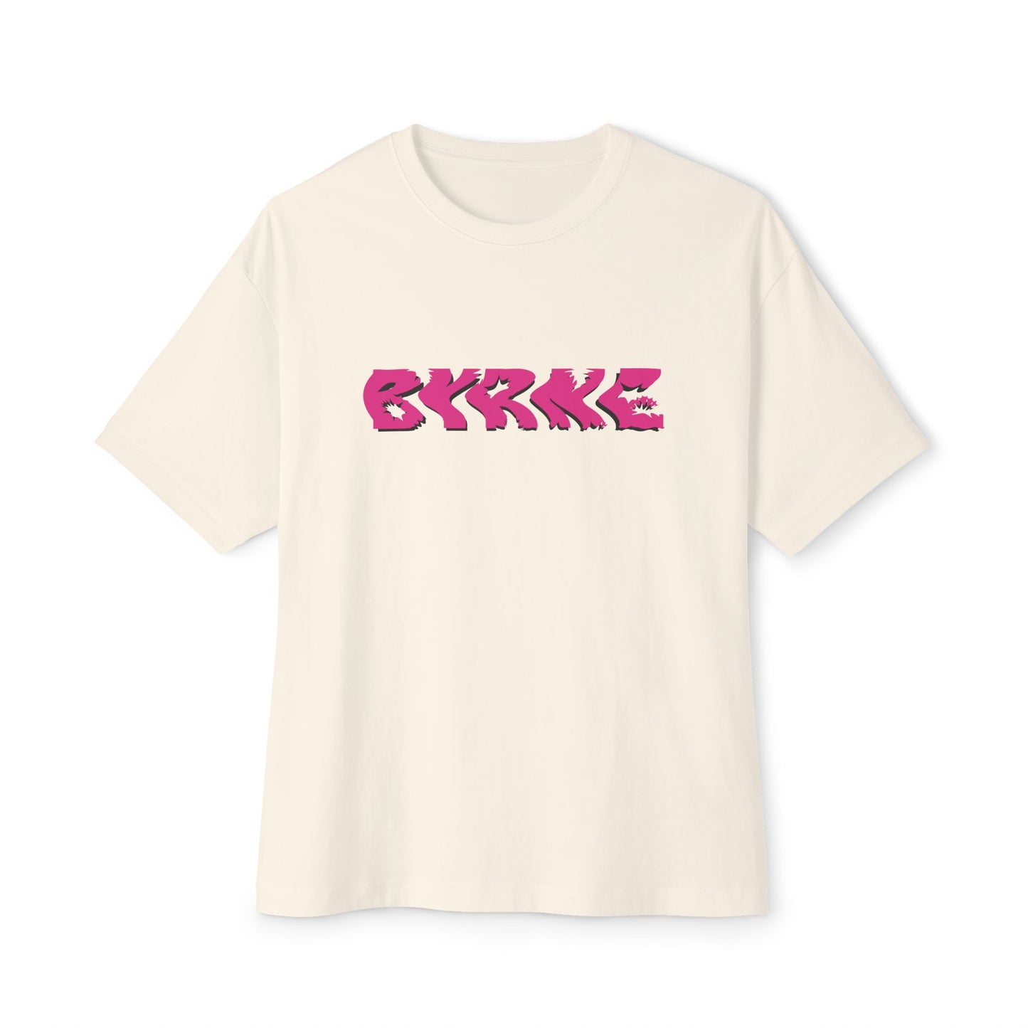 Pink BYRNE South Africa 2025 - Unisex Oversized Boxy Tee