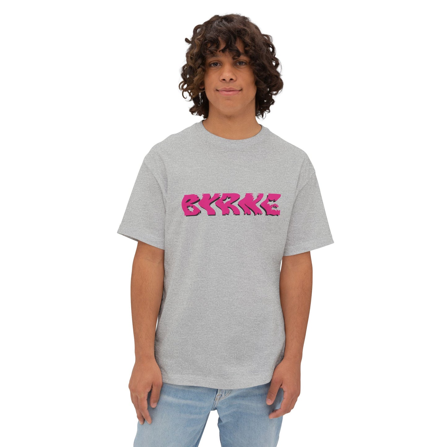 Pink BYRNE South Africa 2025 - Unisex Oversized Boxy Tee
