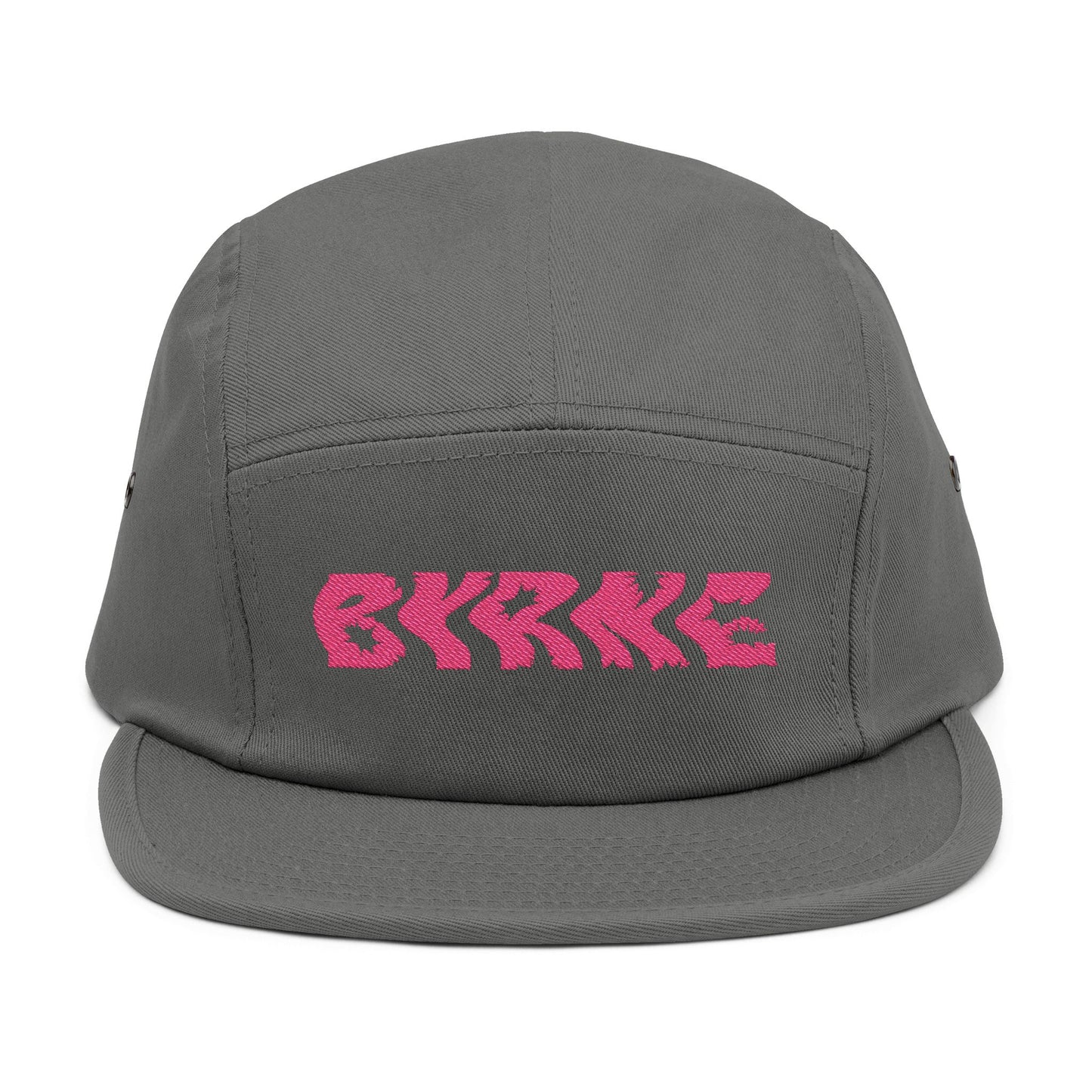 PINK - 5 Panel Cap with Embroidery