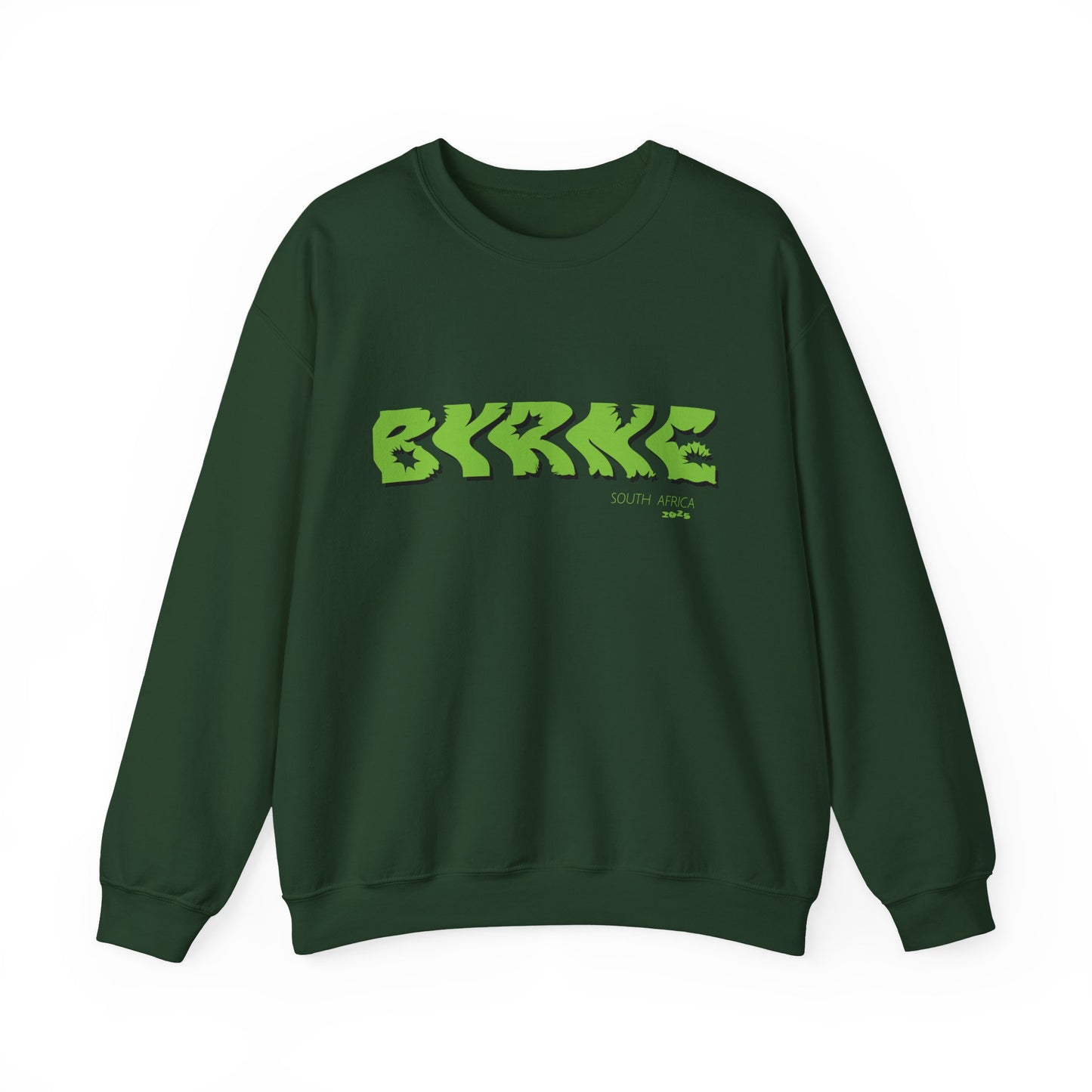 Green BYRNE South Africa 2025 - Unisex Crewneck Sweatshirt