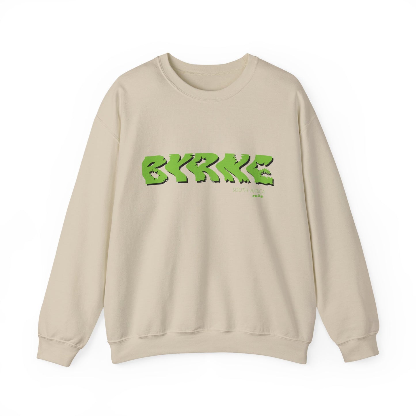 Green BYRNE South Africa 2025 - Unisex Crewneck Sweatshirt