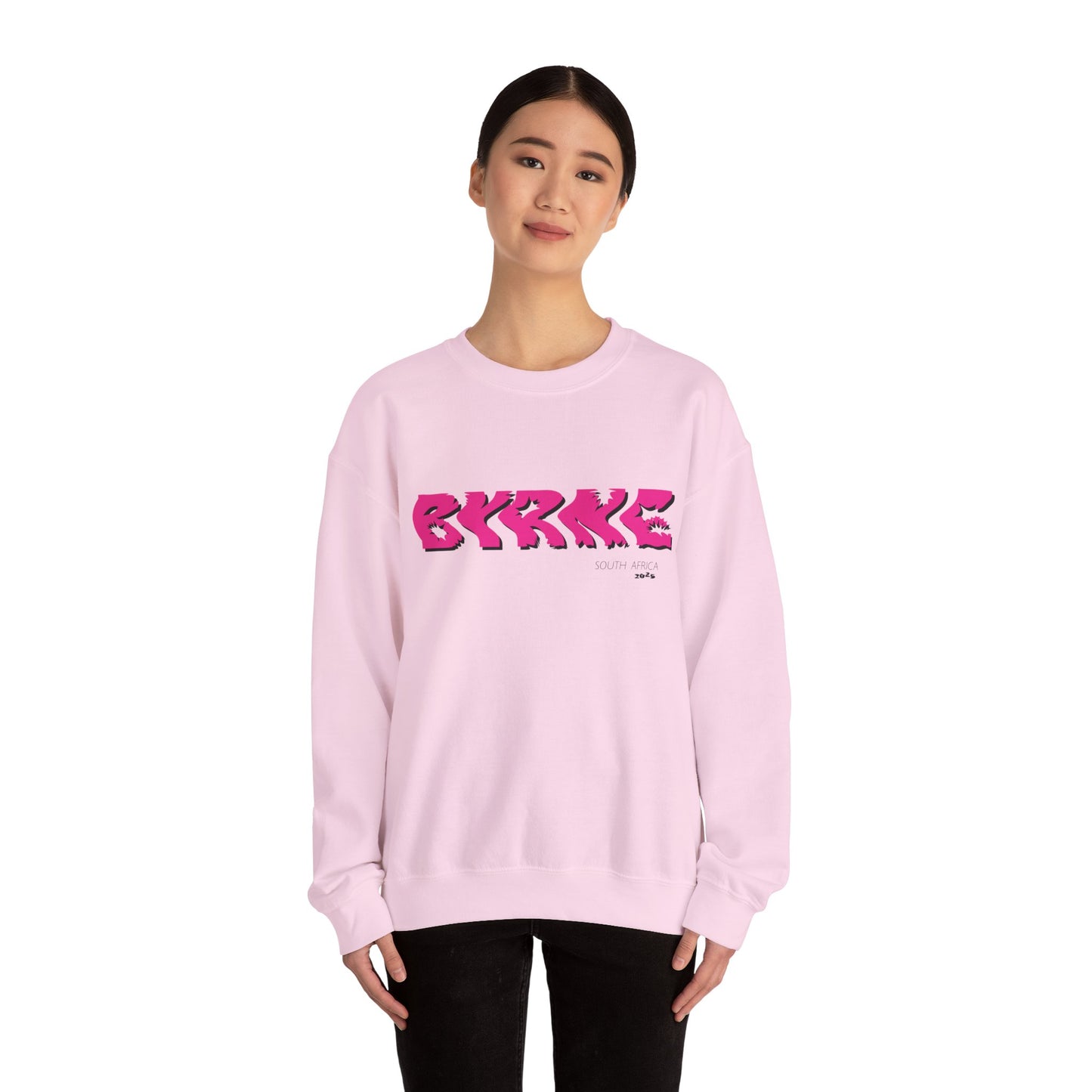BYRNE PINK South Africa 2025 - Unisex Crewneck Sweatshirt