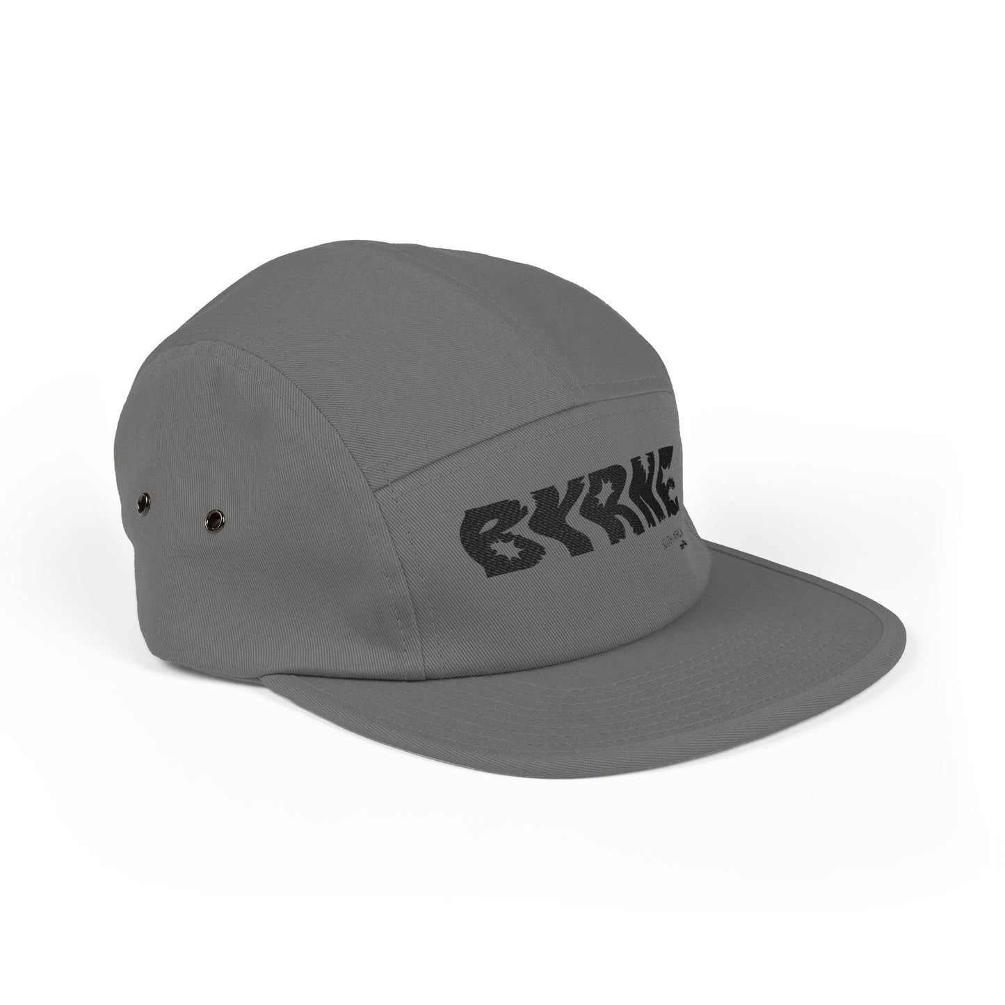5 Panel Cap with Embroidered 'BYRNE' Hat