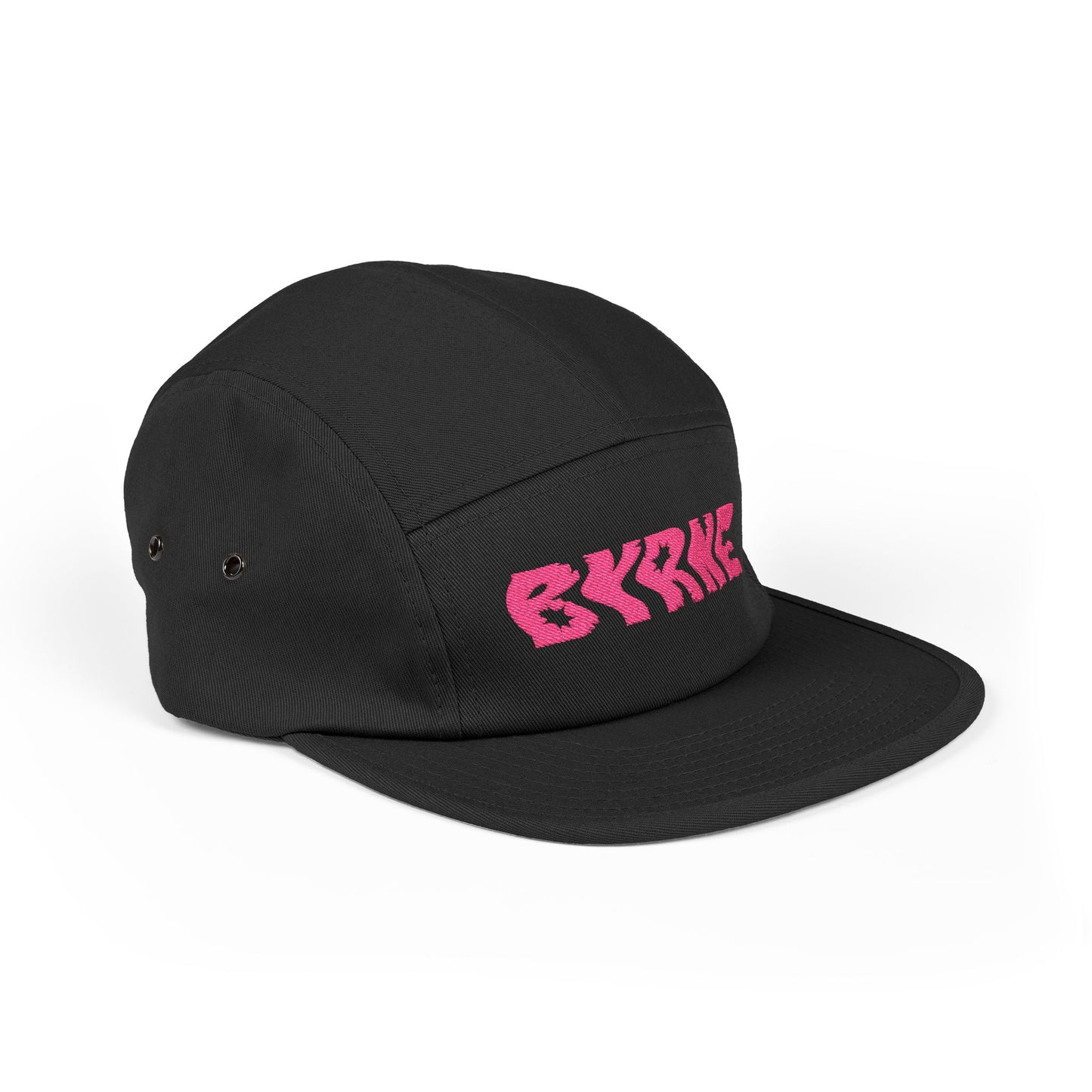PINK - 5 Panel Cap with Embroidery