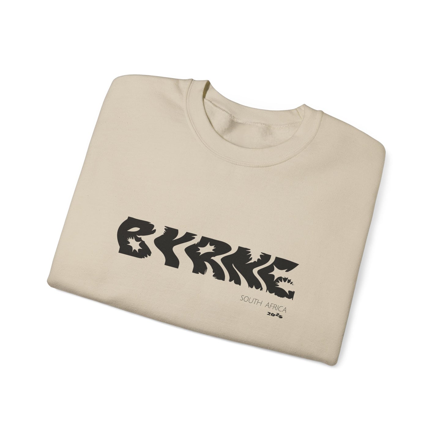 BYRNE Black South Africa 2025 - Unisex Crewneck Sweatshirt