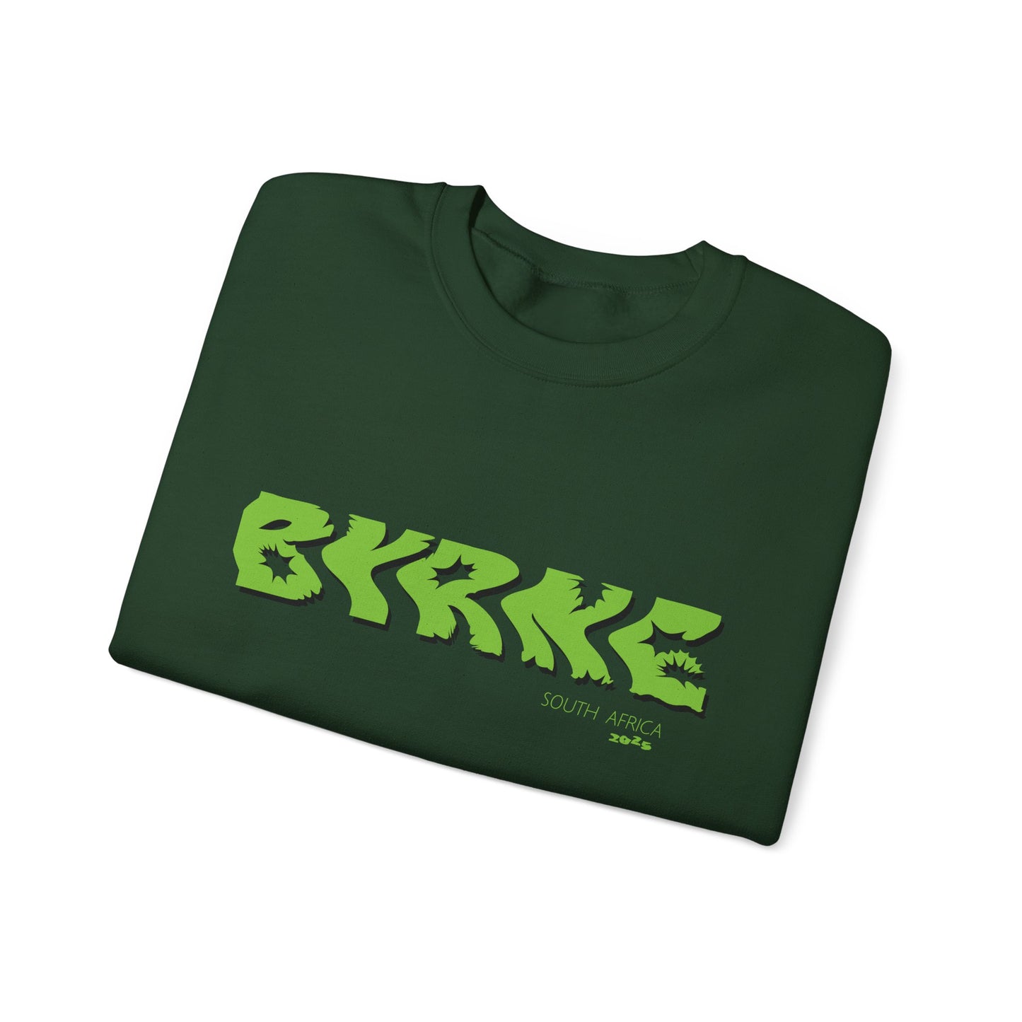 Green BYRNE South Africa 2025 - Unisex Crewneck Sweatshirt