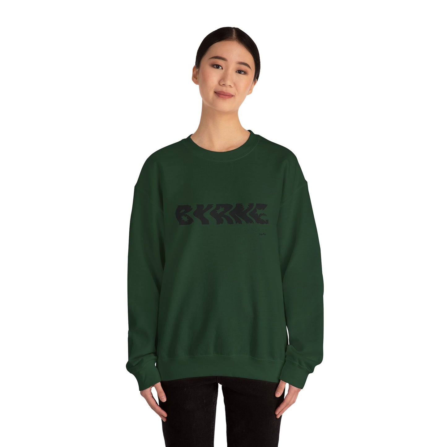 BYRNE Black South Africa 2025 - Unisex Crewneck Sweatshirt