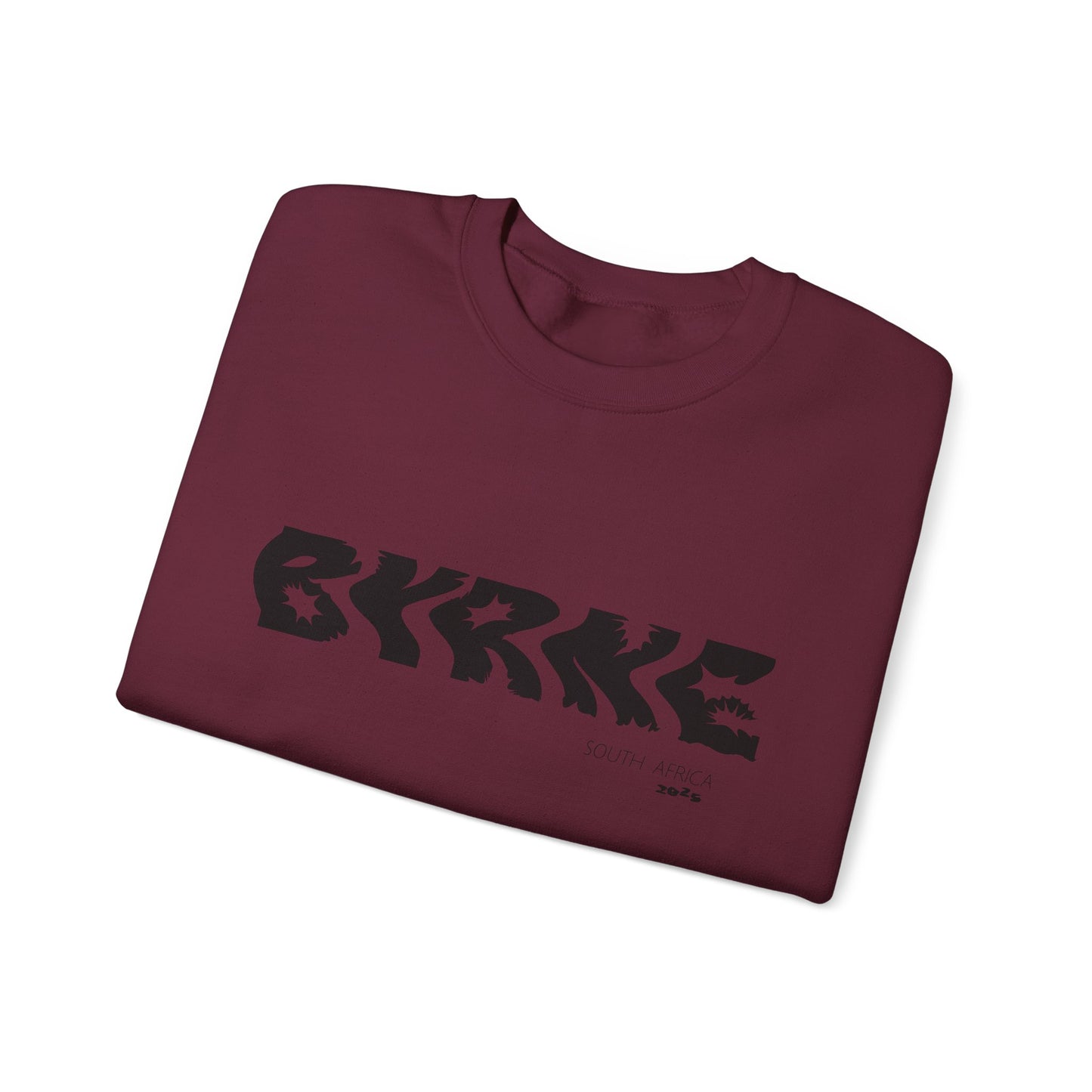 BYRNE Black South Africa 2025 - Unisex Crewneck Sweatshirt