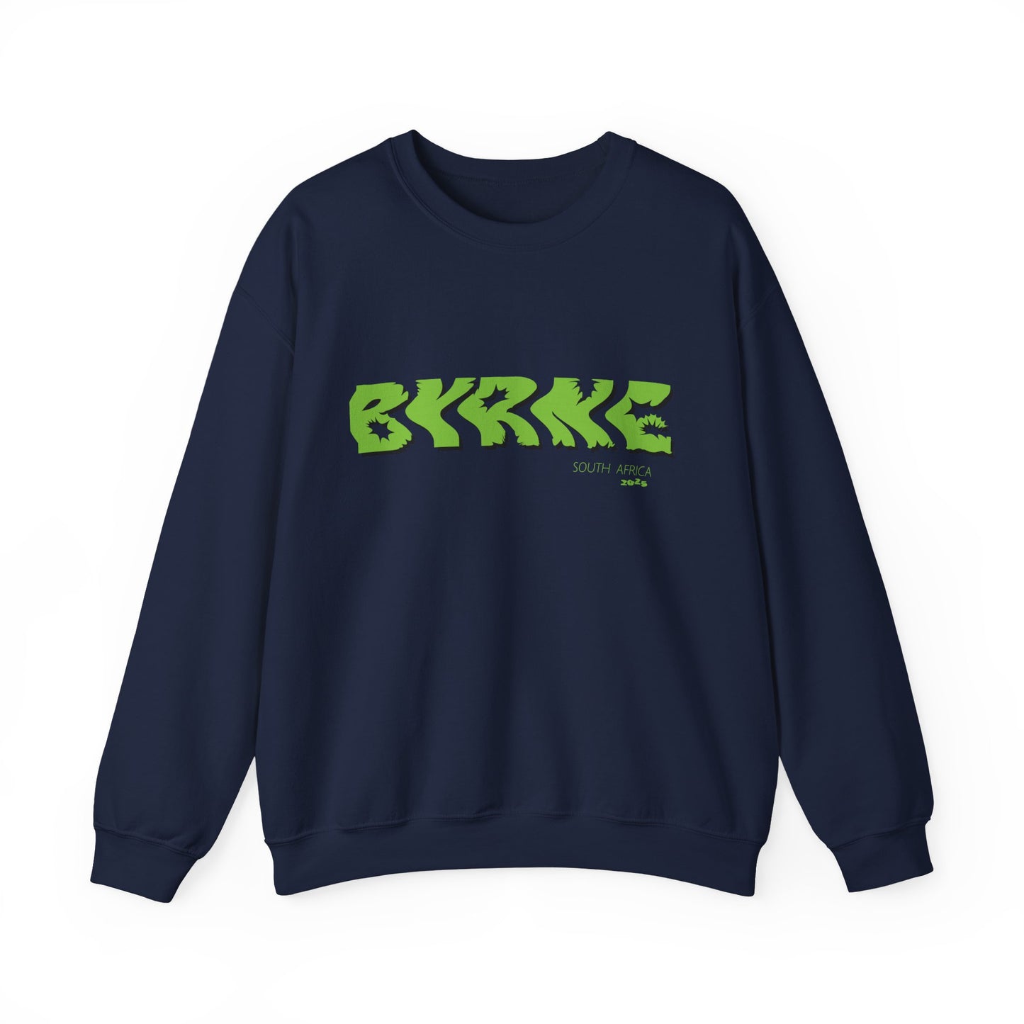 Green BYRNE South Africa 2025 - Unisex Crewneck Sweatshirt