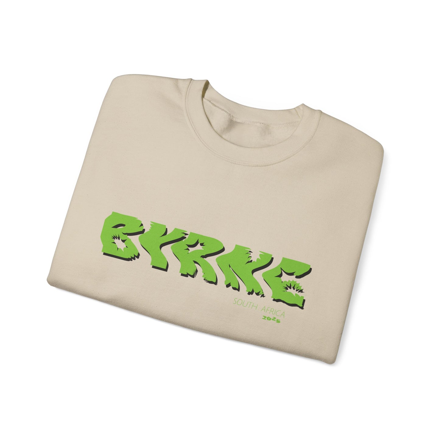 Green BYRNE South Africa 2025 - Unisex Crewneck Sweatshirt