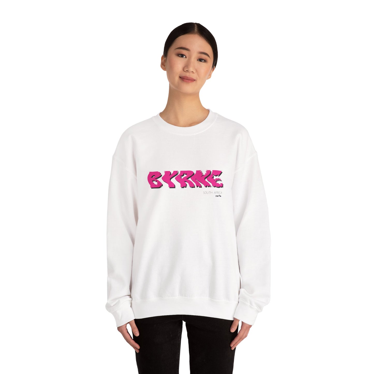 BYRNE PINK South Africa 2025 - Unisex Crewneck Sweatshirt