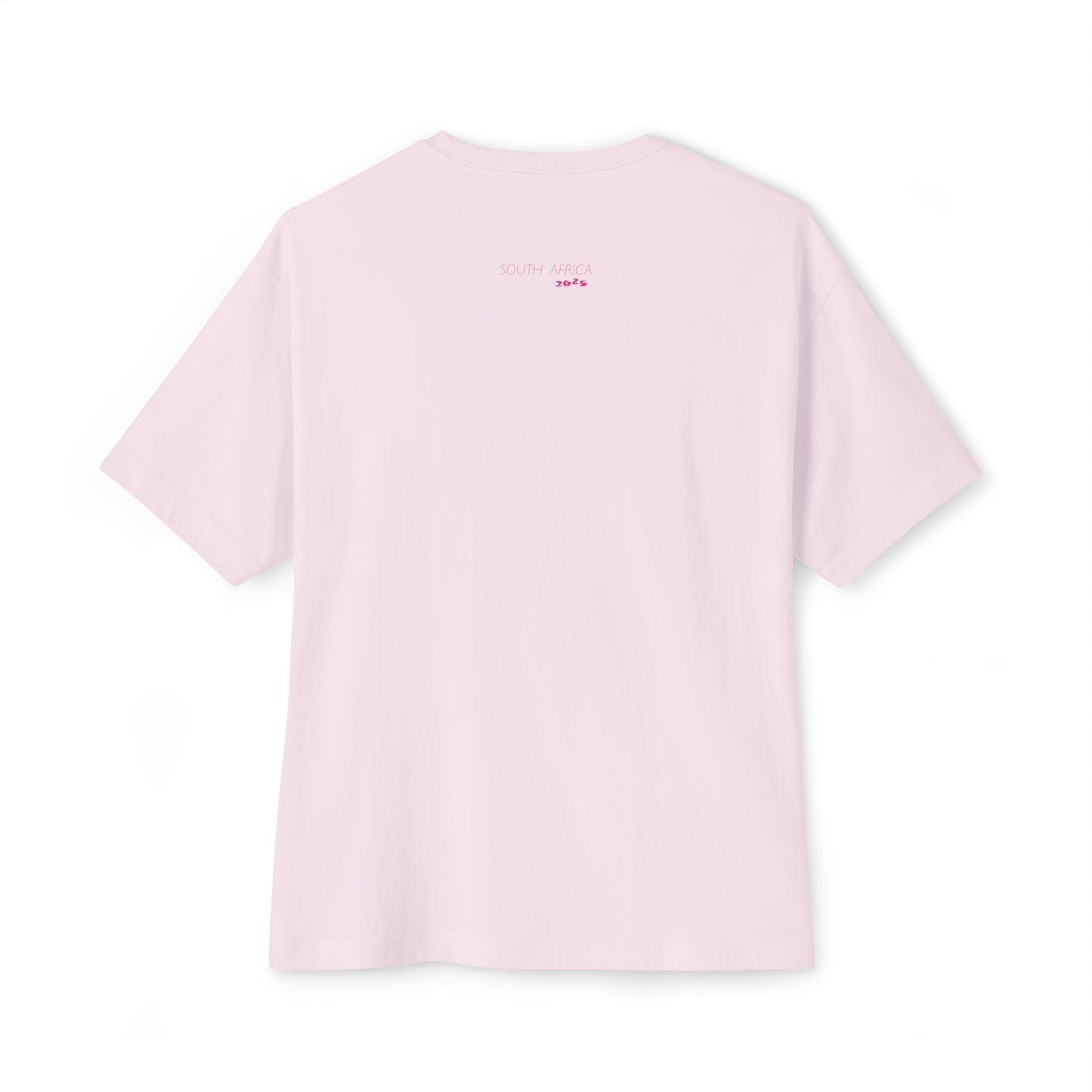 Pink BYRNE South Africa 2025 - Unisex Oversized Boxy Tee