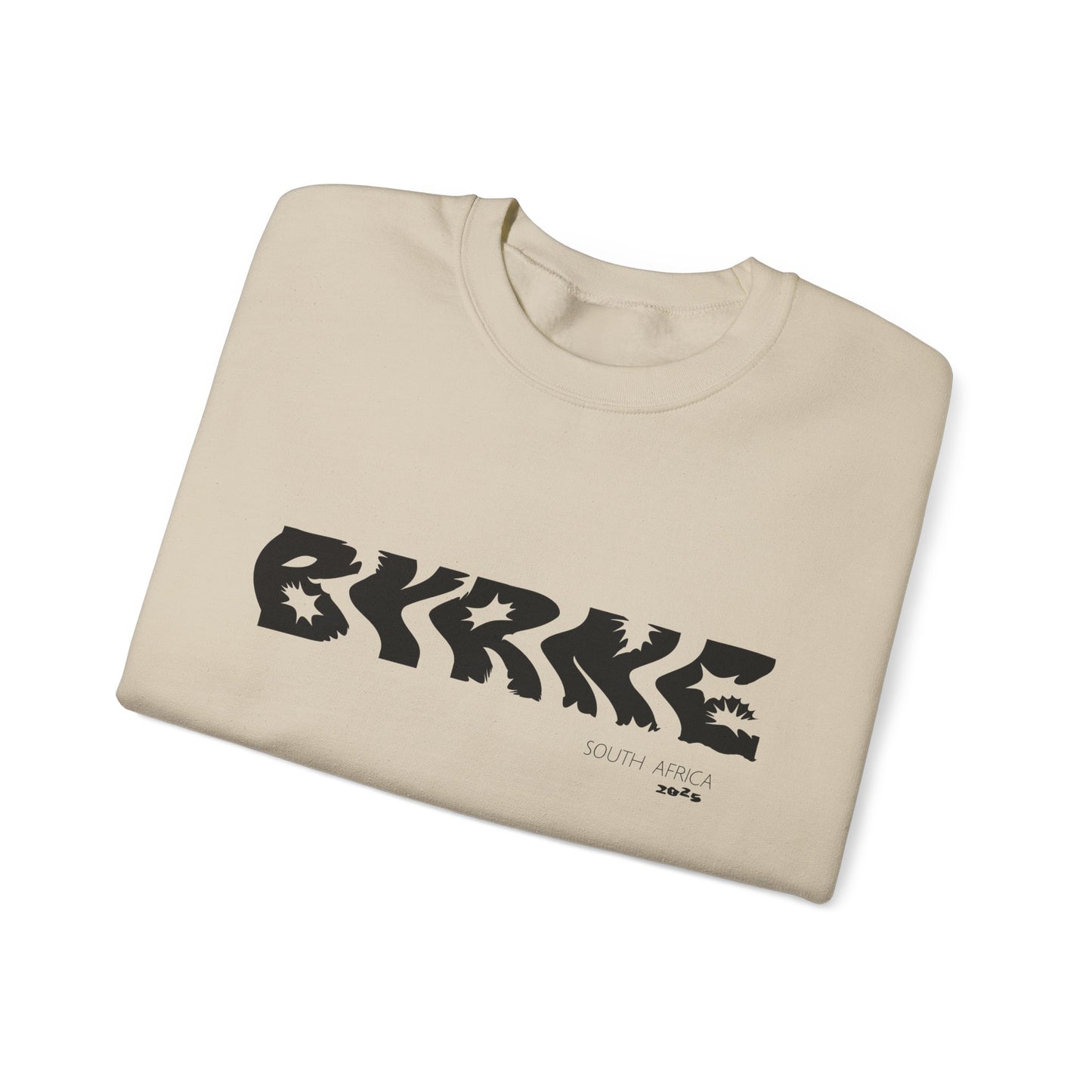 BYRNE Black South Africa 2025 - Unisex Crewneck Sweatshirt