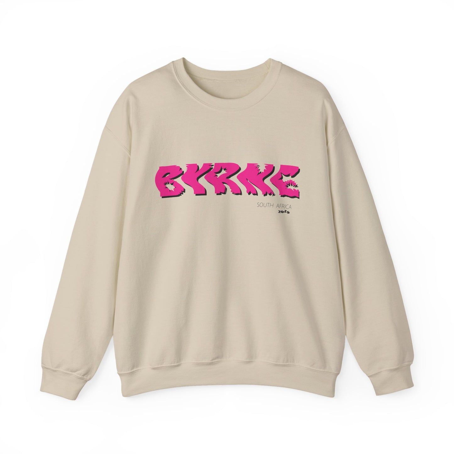 BYRNE PINK South Africa 2025 - Unisex Crewneck Sweatshirt