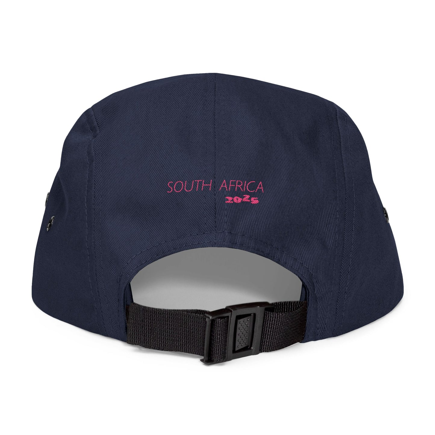 PINK - 5 Panel Cap with Embroidery