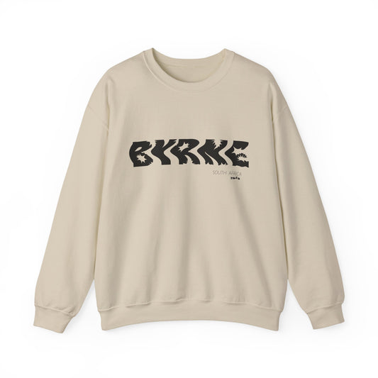 BYRNE Black South Africa 2025 - Unisex Crewneck Sweatshirt