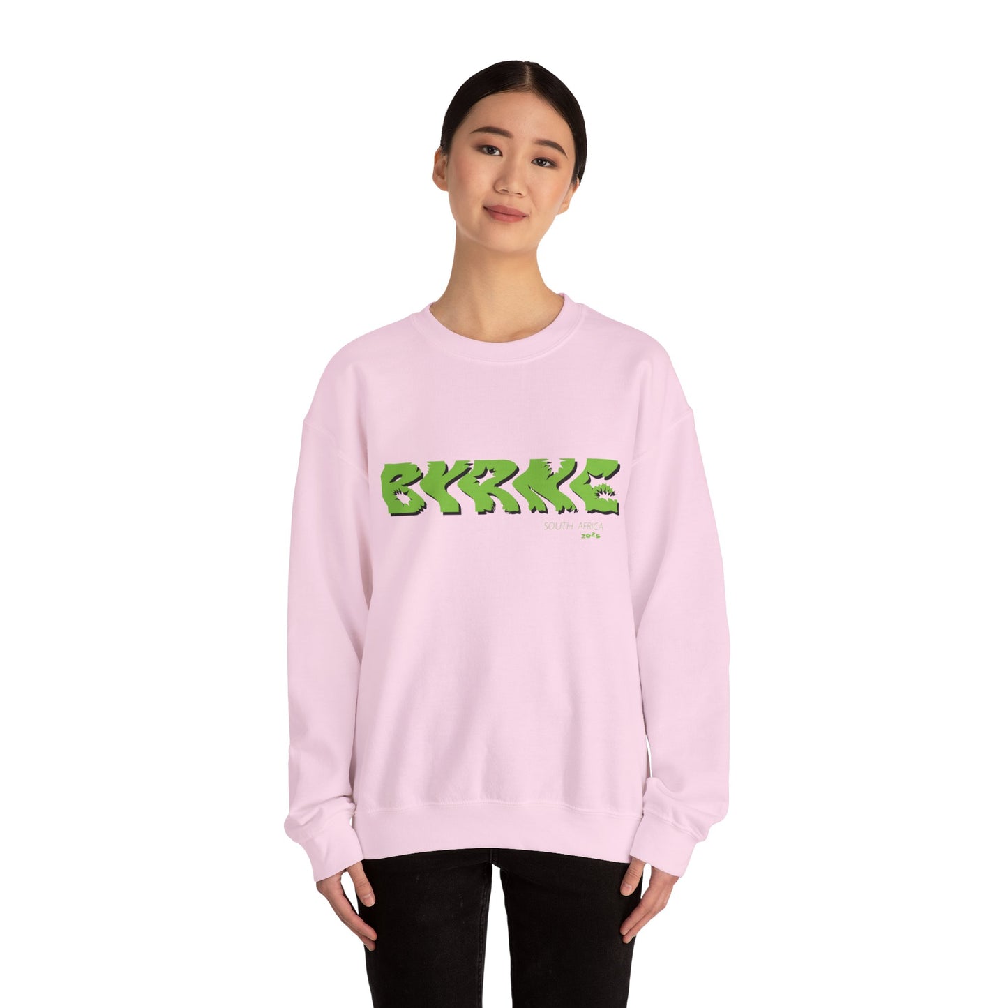 Green BYRNE South Africa 2025 - Unisex Crewneck Sweatshirt