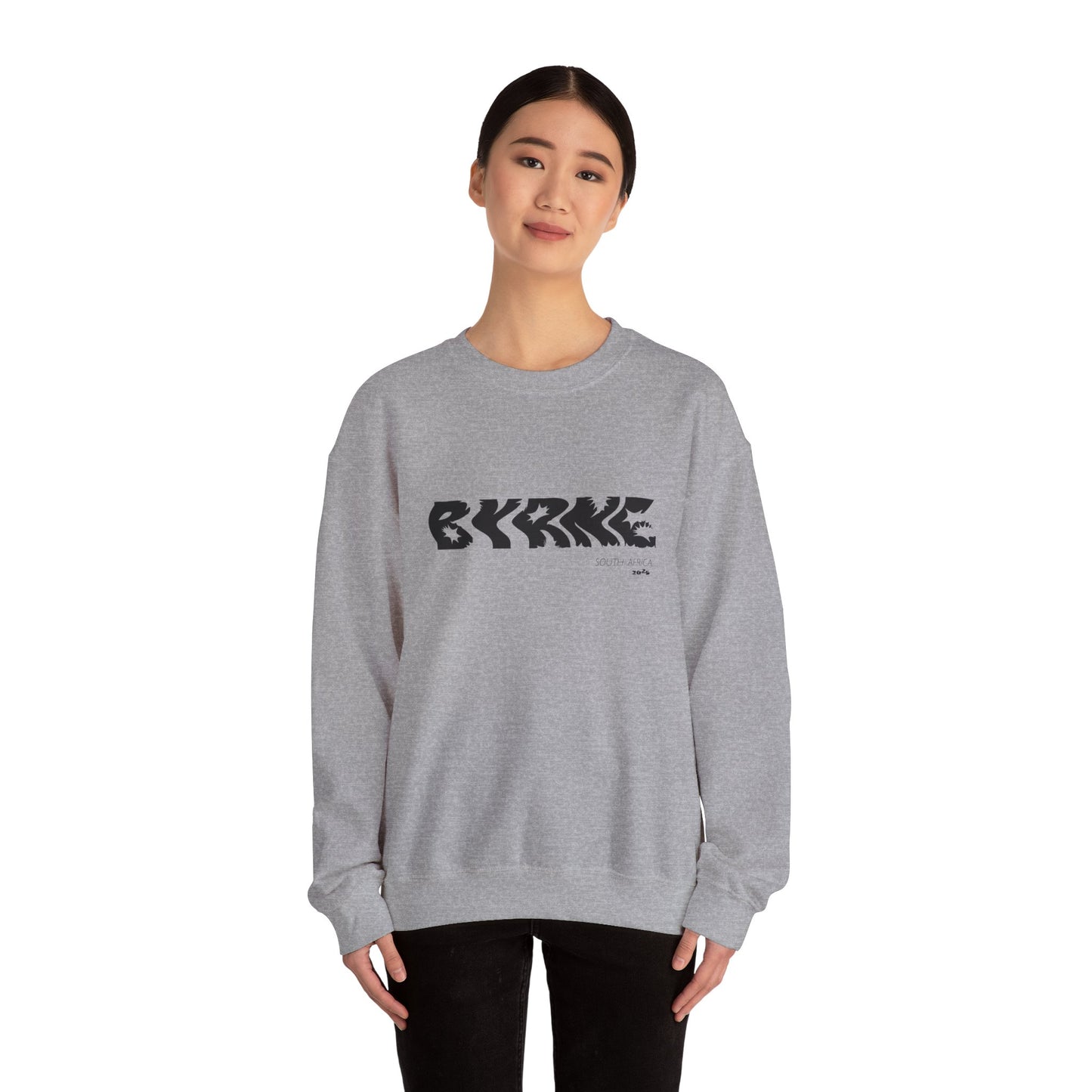 BYRNE Black South Africa 2025 - Unisex Crewneck Sweatshirt