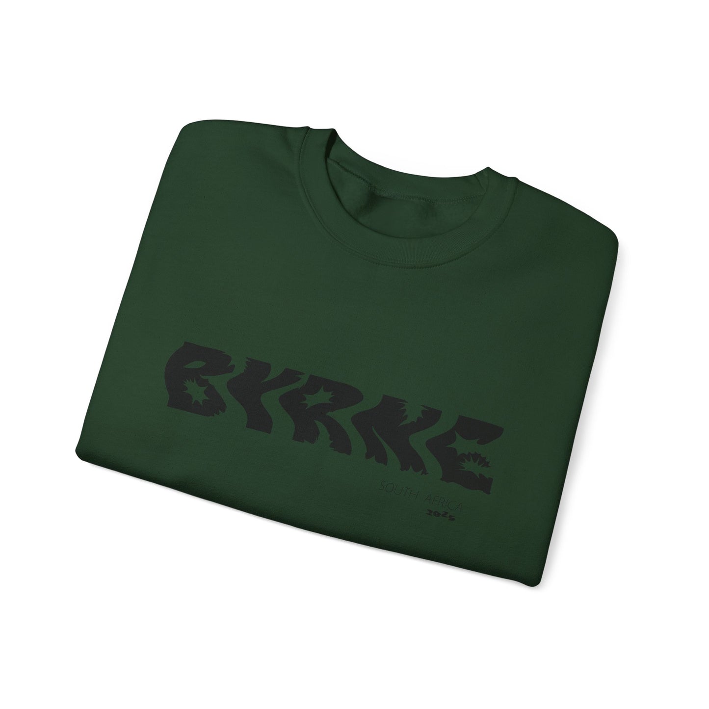 BYRNE Black South Africa 2025 - Unisex Crewneck Sweatshirt