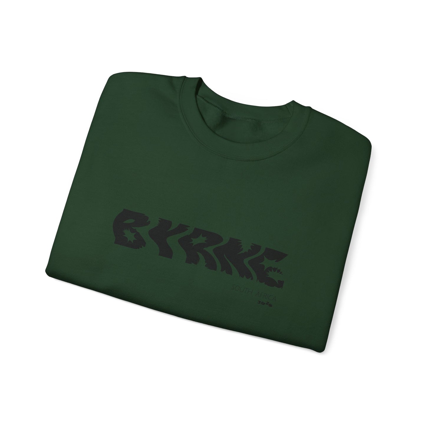 BYRNE Black South Africa 2025 - Unisex Crewneck Sweatshirt