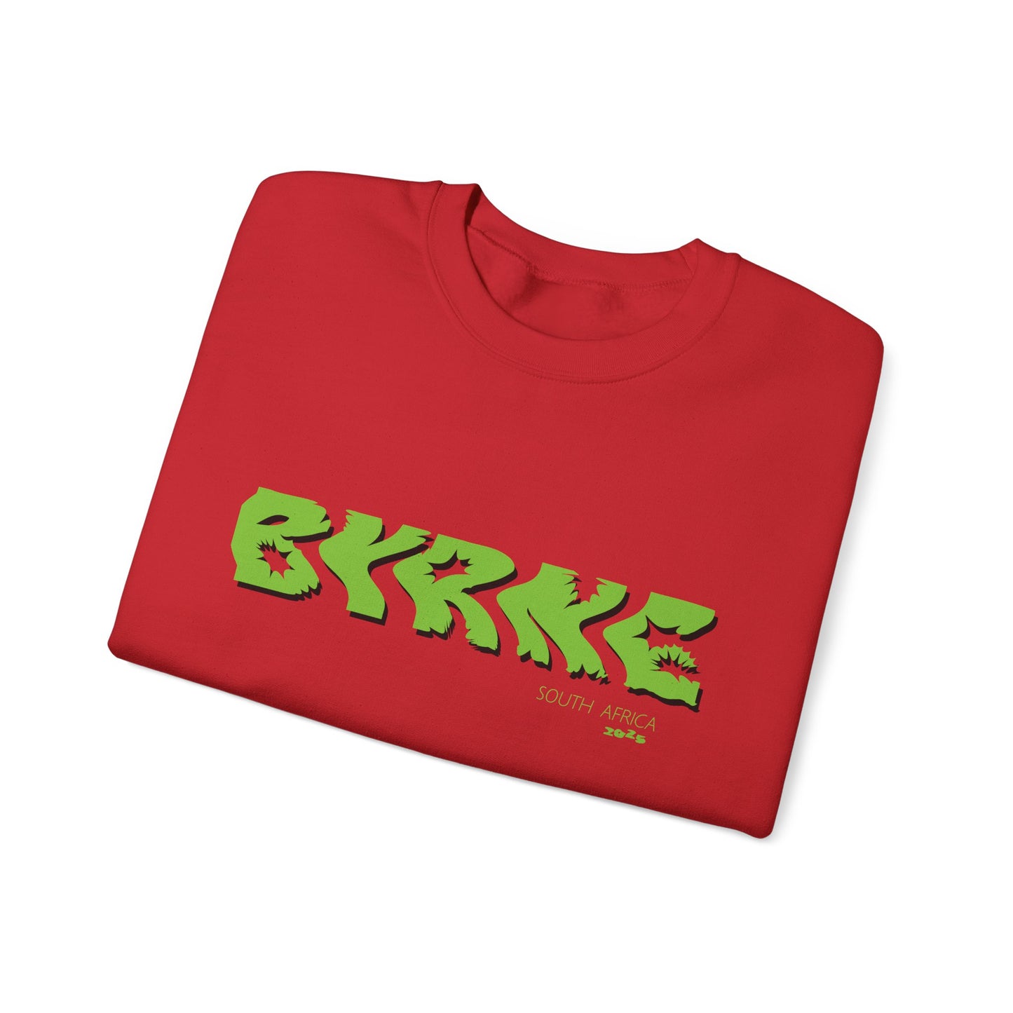 Green BYRNE South Africa 2025 - Unisex Crewneck Sweatshirt
