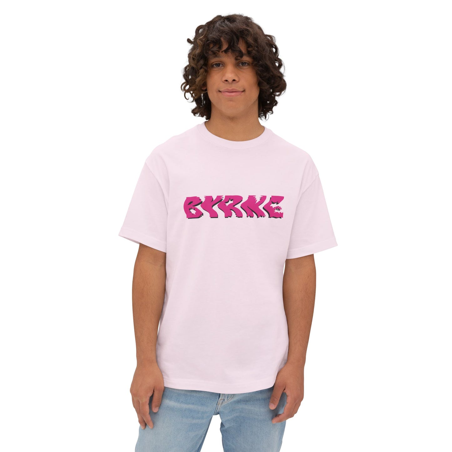 Pink BYRNE South Africa 2025 - Unisex Oversized Boxy Tee