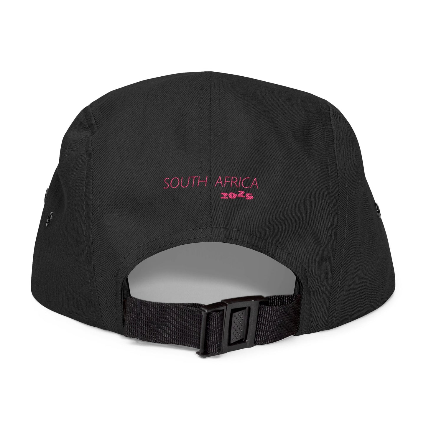 PINK - 5 Panel Cap with Embroidery