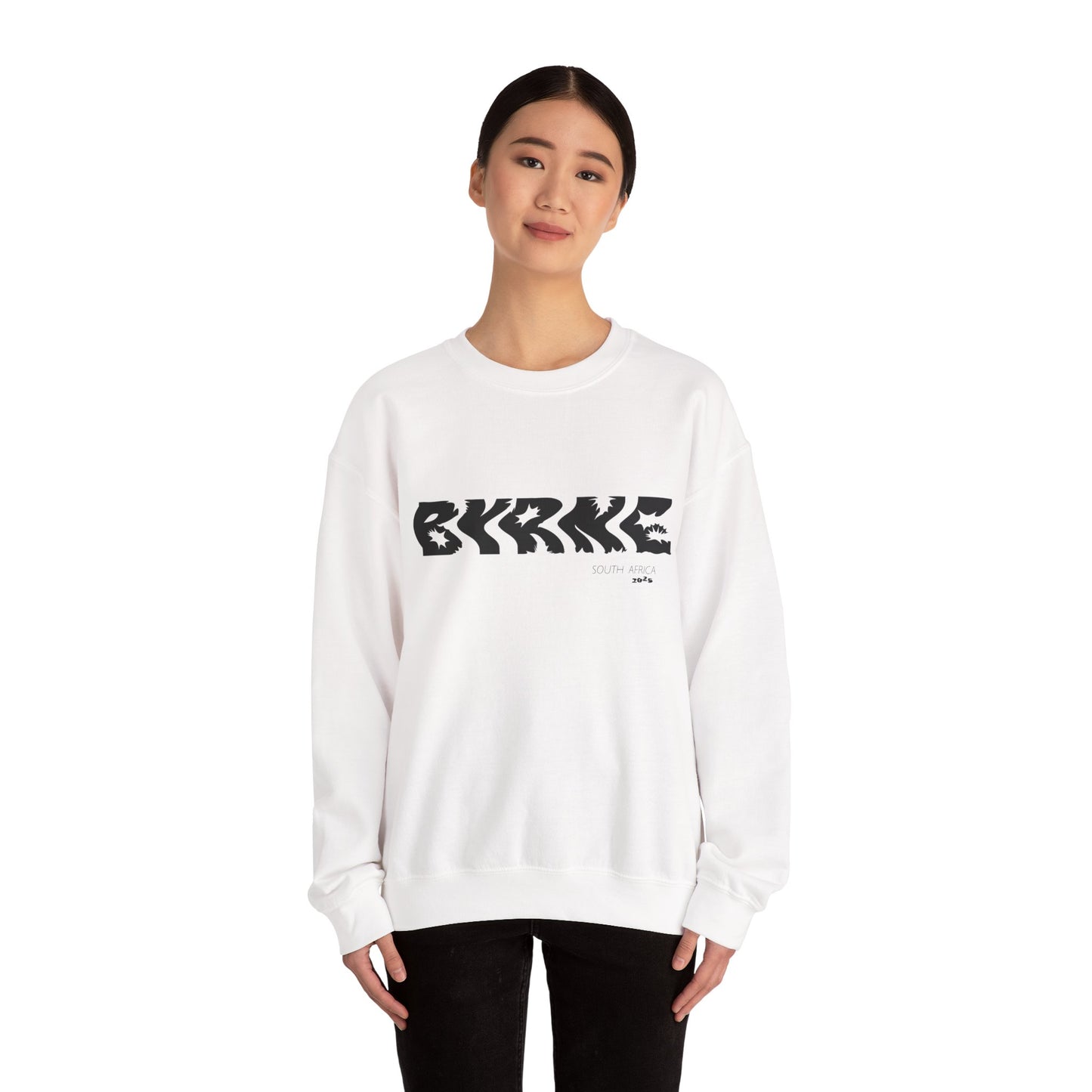 BYRNE Black South Africa 2025 - Unisex Crewneck Sweatshirt