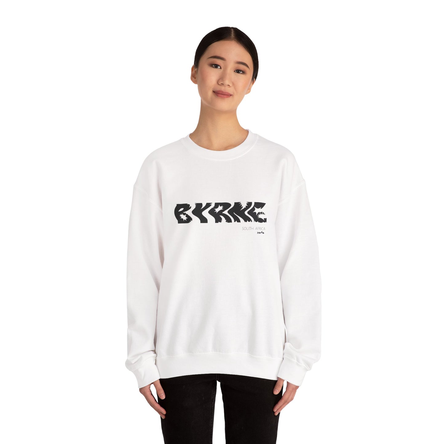 BYRNE Black South Africa 2025 - Unisex Crewneck Sweatshirt