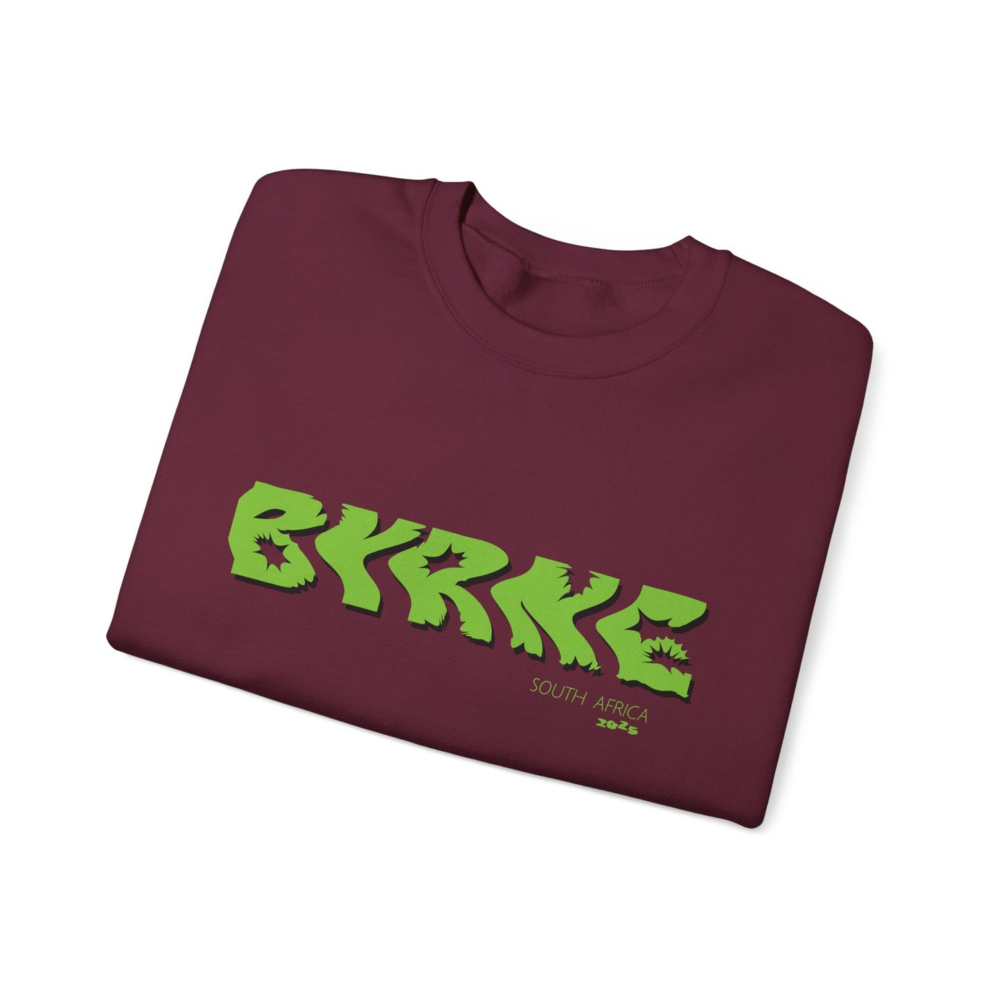 Green BYRNE South Africa 2025 - Unisex Crewneck Sweatshirt