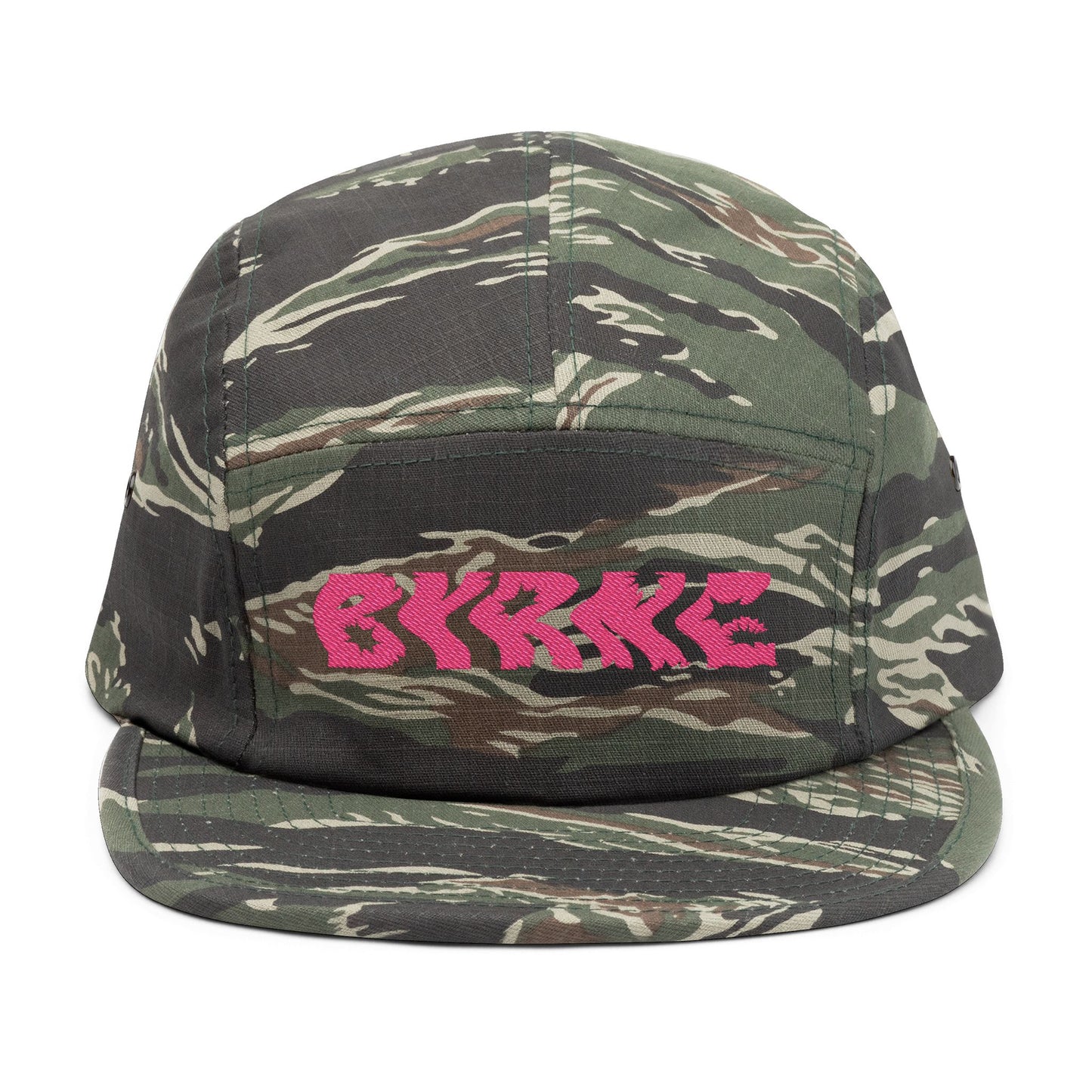 PINK - 5 Panel Cap with Embroidery