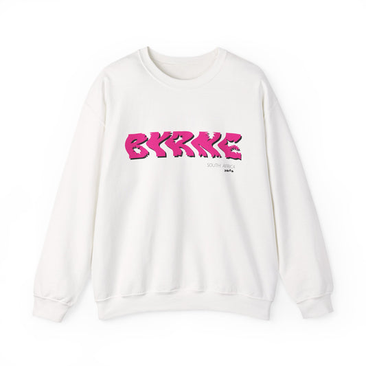BYRNE PINK South Africa 2025 - Unisex Crewneck Sweatshirt