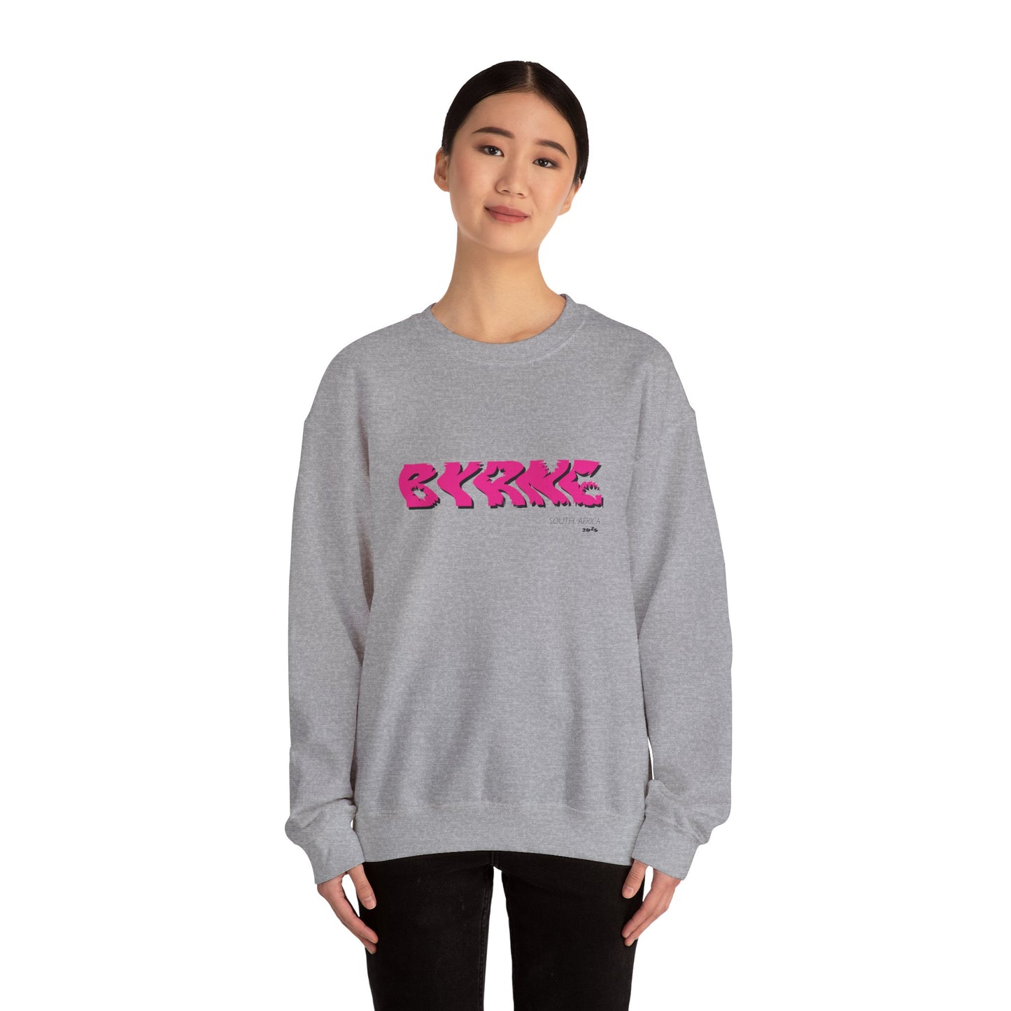 BYRNE PINK South Africa 2025 - Unisex Crewneck Sweatshirt