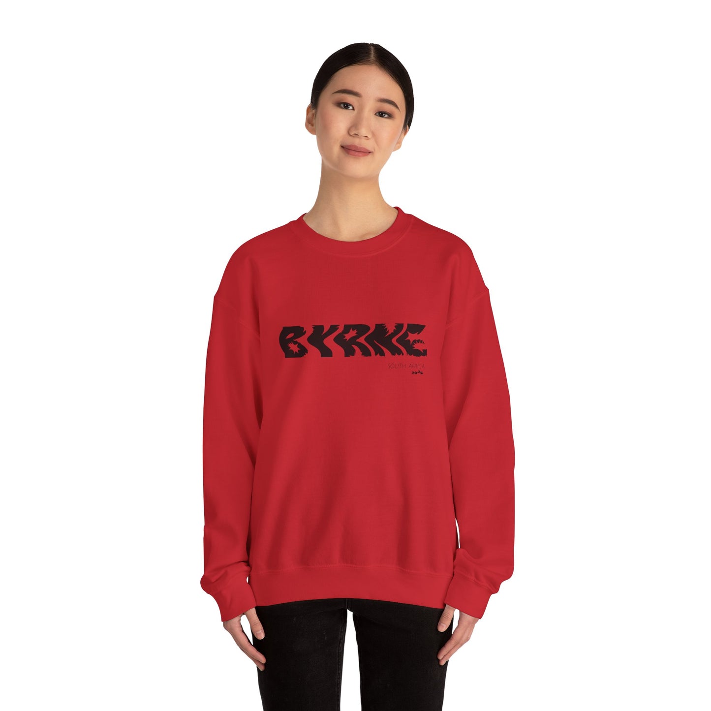 BYRNE Black South Africa 2025 - Unisex Crewneck Sweatshirt
