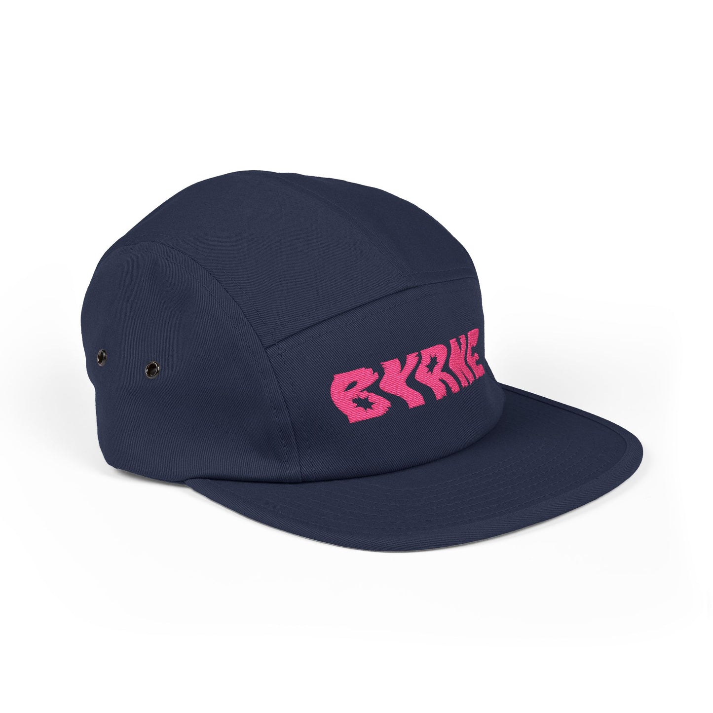 PINK - 5 Panel Cap with Embroidery