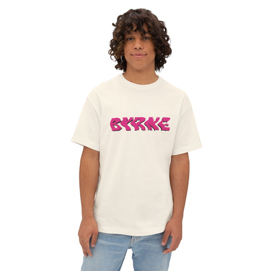Pink BYRNE South Africa 2025 - Unisex Oversized Boxy Tee
