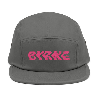PINK - 5 Panel Cap with Embroidery