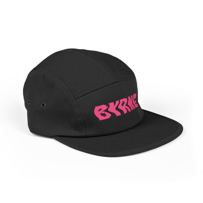 PINK - 5 Panel Cap with Embroidery