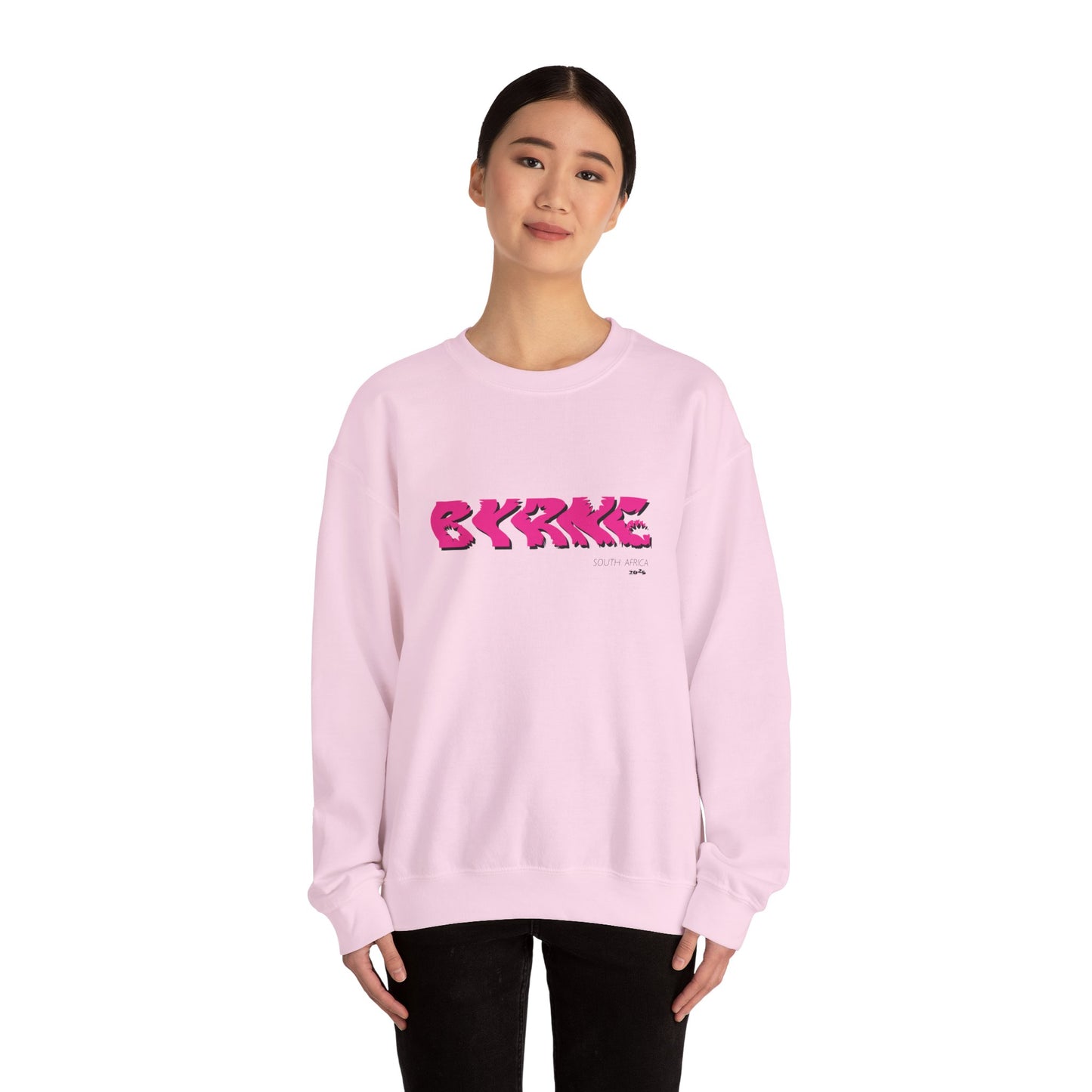 BYRNE PINK South Africa 2025 - Unisex Crewneck Sweatshirt