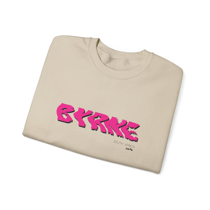 BYRNE PINK South Africa 2025 - Unisex Crewneck Sweatshirt