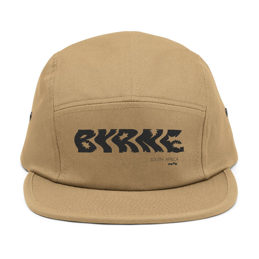 5 Panel Cap with Embroidered 'BYRNE' Hat