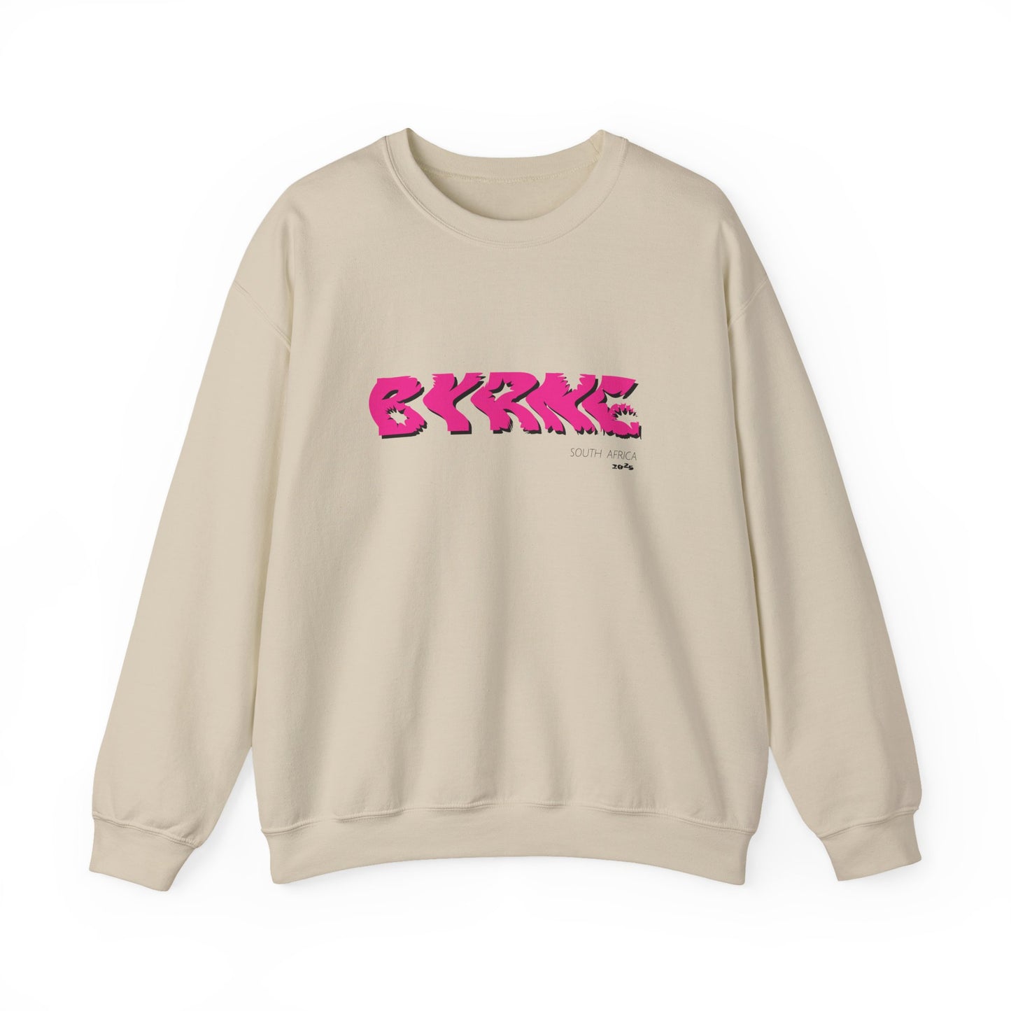 BYRNE PINK South Africa 2025 - Unisex Crewneck Sweatshirt